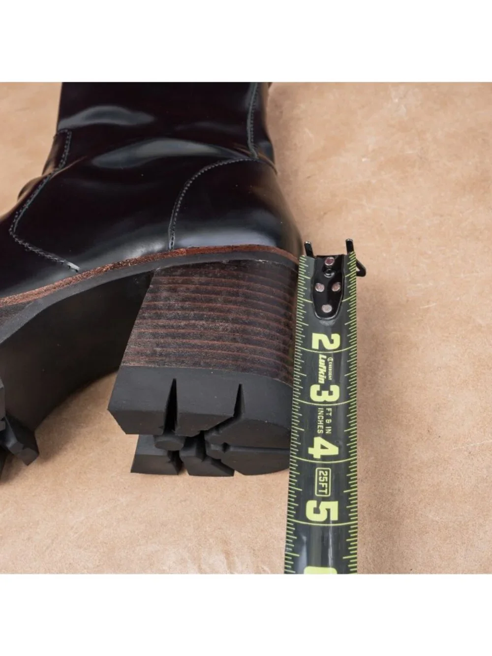 Jeffrey Campbell Wmn Quavo Retro Black Festival Party Leather Platform Boots 9.5